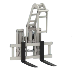 Abrazadera de Acero con Bisagras para Sujetar Tuberías, Accesorio para Montacargas - Product Image 1