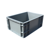 Caisse de rangement en plastique empilable, recyclable, certifiée CE, de haute qualité, à prix abordable, couleurs personnalisables, pour déménagement et stockage, en vente