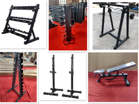 Banc de musculation à usage domestique, banc réglable et pliable