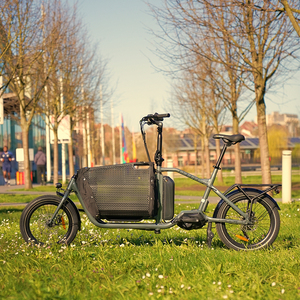 จักรยาน ATMOSE รุ่น Wide Bike โครงอะลูมิเนียม 9 สปีด รับน้ำหนักได้ 180 กก. สำหรับเด็ก สัตว์เลี้ยง ช้อปปิ้ง และการผจญภัยกลางแจ้ง รุ่น Mini Sto - Product Image 1