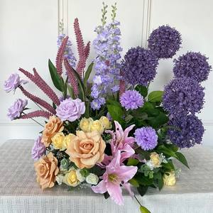 Arreglos Florales Artificiales Modernos, Tallos de Vegetación, Centros de Mesa para Bodas, Decoraciones para Fiestas, Flores para el Suelo de la Boda - Product Image 1