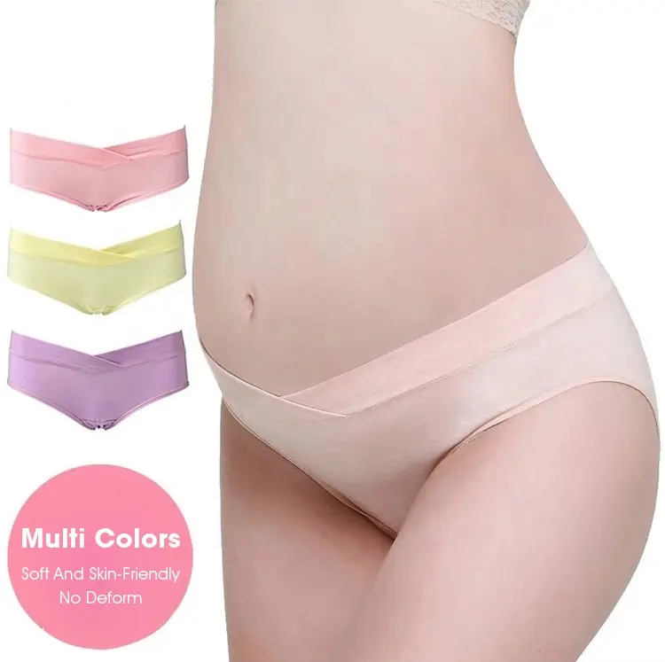 Maternity Pants Ready To Ship Maternity Panties Breathable Low Waist Women Cotton Maternity Pants