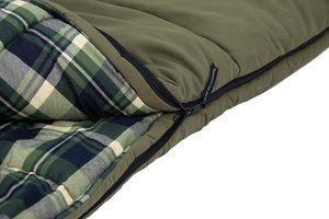 Sac de couchage rectangulaire en toile de haute qualité, résistant aux températures jusqu'à -10 degrés, 5 kg, grande taille, pour le camping en voiture - Product Image 5