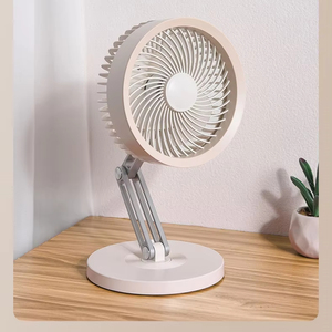 Ventilador de escritorio de rotación de 2026 grados ajustable 360 Mini ventilador USB/batería para uso doméstico - Product Image 1