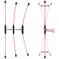 Multifonctionnel Fitness Training Vibra Stick Shoulder Muscle Exercise Gym Flexi bar Fitness Equipment