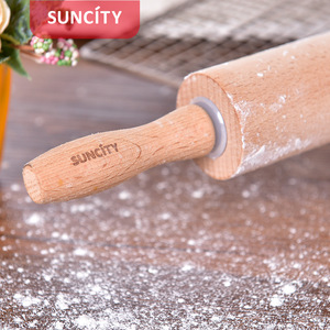 Suncity Large Wooden Rolling Pin Eco-Friendly Baking Tool For Dough And Pastry - Product Image 4