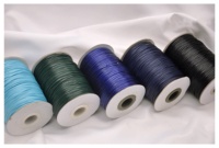 Usine Spot personnalisé 0.5mm-5mm cire coton corde étiquette corde coréenne cire corde