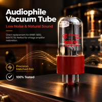 Tube à vide Shuguang 6SN7GT double triode, préamplificateur à faible bruit pour préamplificateur stéréo HiFi DIY et restauration d'amplificateurs vintage