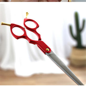 Tijeras profesionales para mascotas estilo Meiden, mango de aluminio de 6,0 pulgadas para peluquería canina, diseño clásico, uso conveniente - Product Image 5