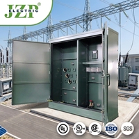 JZP Industriel 400kVA 34.5/0.48kV Triphasé Loop Feed Dead Front Transformateur Pad Pour Réseau Industriel