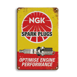 New kim loại thủ công mỹ nghệ bán buôn tùy chỉnh UV in ấn động cơ kim loại dấu hiệu gas tin đăng xe tấm cho trang trí và quảng cáo - Product Image 2