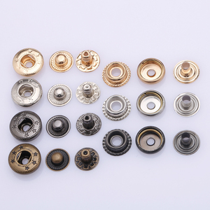 Đa kích thước Kim Loại Tùy chỉnh nút kim loại <span class=keywords><strong>Snap</strong></span> Nút Kit vòng áo nút - Product Image 3