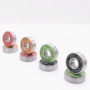 ABEC-9 ABEC 9高精度彩色橡胶密封件608-2rs滑板轴承608 rs 2RS