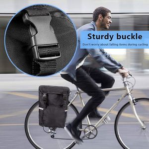 Bolsa de maletero para bicicleta BSCI de 15L, alforjas para ciclismo, accesorios de equipaje, bolsas impermeables para asiento trasero. - Product Image 5