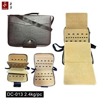 DC-084  Ciseaux  Sac de rangement  Boîte  étui  Emballage  Orange pour 8 ciseaux  YONGHE