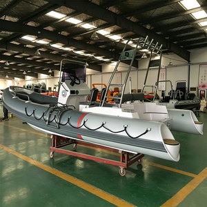 RIB680 6,8 m 23 pieds Goethe 6,8 m Bateau semi-rigide de luxe en fibre de verre Yacht RIB Grand bateau gonflable à vendre RIB680w - Product Image 5