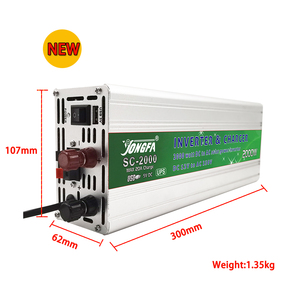Biến tần sạc thông minh SC-2000 12V 220V 2000W với bộ sạc pin tích hợp 20A - Product Image 5
