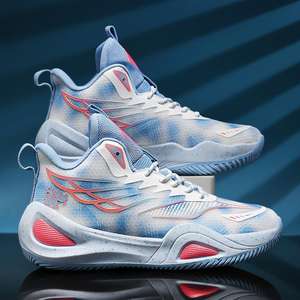 Chaussures de Basketball Professionnelles Montantes Personnalisées pour Hommes Femmes, Baskets de Sport d'Extérieur Antidérapantes en Maille Respirante - Product Image 2