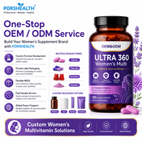 Complément multivitaminé antioxydant pour femmes, capsules OEM ODM, fabricant de marques privées avec soutien immunitaire et beauté