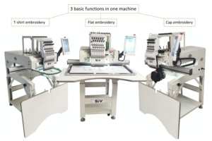 Para <span class=keywords><strong>BAi</strong></span> Single Head Cap Hat Máquina de bordado por computadora Nuevo servicio de máquina de bordado plano industrial digital para la venta - Product Image 5