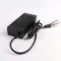 Chargeur de batterie lithium-ion 42V2A en gros, chargeur d'alimentation 29.4V 2A avec prise XLR
