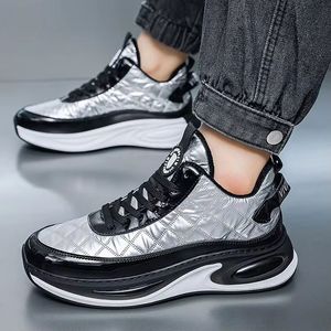 Zapatillas de lona impresas transpirables para hombre, ligeras y cómodas, estilo casual para uso diario y caminar. - Product Image 4