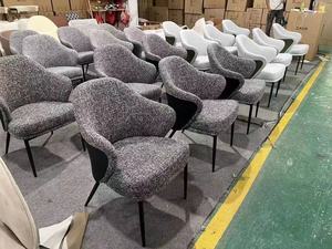 Meubles <span class=keywords><strong>de</strong></span> maison, <span class=keywords><strong>chaise</strong></span> <span class=keywords><strong>de</strong></span> salle à manger, Restaurant, cadre en acier métallique, bon marché, Offre Spéciale - Product Image 5