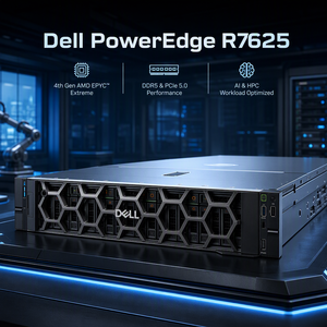 เซิร์ฟเวอร์แบบติดตั้งบนแร็ค PowerEdge R7625 2U EPYC 9354 1TB DDR5 24x 2.5" ช่องใส่ฮาร์ดดิสก์แบบ Hot Swap พร้อมจัดส่ง ซีพียู AMD EPYC รุ่นที่ 4 รองรับการประมวลผลหลายตัว - Product Image 4