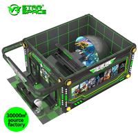 Dome Cinema 9D 12D 7D 5D Dome Screen Flying Theater Simulador de vuelo de realidad virtual 360 Rotary Cinema Dome Equipo inmersivo