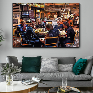 Peinture sur toile, affiches et impressions de films américains, images murales pour la décoration de la maison - Product Image 3