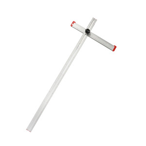 Aluminum Adjustable T-Square for Drywall Layout and Drafting Combination Square