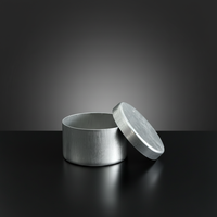 Matériel de laboratoire / Boîte en aluminium pour l'analyse de l'humidité avec couvercle