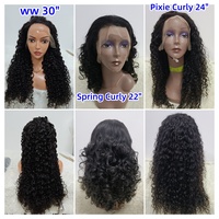 Perruques Letsfly HD Lace 11A Full 13x4 Lace Frontal SDD Double Drawn en Cheveux Vierges Bruts, Densité 300%, 100% Cheveux Humains Naturels