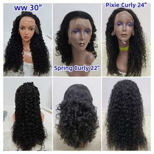 วิกผม Letsfly HD Lace 11A แบบเต็มศีรษะ 13x4 Lace Frontal วิกผม SDD Double Drawn Raw Virgin Hair ความหนาแน่น 300% วิกผมแท้ 100% - Product Image 2