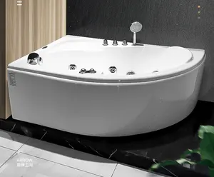 Spa katı yüzey iliklerine küçük bağlantısız banyo hidro masaj hidromasaj küvet