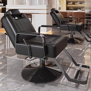 Chaise de barbier inclinable multifonctionnelle moderne et durable Ustovian Hair, mobilier de salon de coiffure - Product Image 2