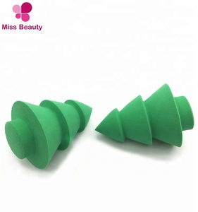 Beauté De Marque Privée Cosmétique Originale Sans Latex Arbre De Noël et <span class=keywords><strong>Bonhomme</strong></span> De Neige Forme Maquillage Éponge Mélangeur - Product Image 4