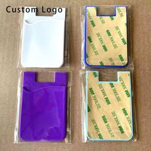 Cartera de Silicona para Teléfono de Alta Calidad OEM con Logotipo Impreso para Regalos Promocionales y Marca Empresarial - Product Image 1