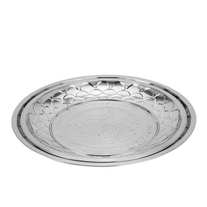 Fiambrera de metal de acero inoxidable personalizada de alta calidad, bandeja para habitación de hotel, bandeja de servicio - Product Image 1