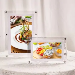 Digital Picture Frame 5/7/10 Inch Acrylic Digital Photo Frame Built In Battery Auto Rotation Photo/Video/Music