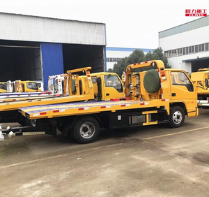 Camion à plate-forme 4x2 JMC 3 tonnes avec moteur japonais petite dépanneuse à plat et dépanneuse - Product Image 2