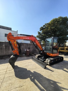 รถขุดขนาดเล็กมือสองจากญี่ปุ่น Hitachi ZX55 ขนาด 5.5 ตัน พร้อมหัวเจาะและหัวขุดแบบ Auger มีจำหน่าย - Product Image 3