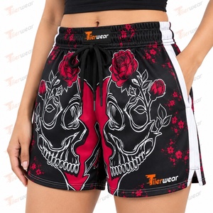 Shorts de course personnalisés pour femmes, sublimation, respirants, vêtements de sport athlétiques pour la remise en forme, la salle de sport, l'entraînement, le basketball - Product Image 5