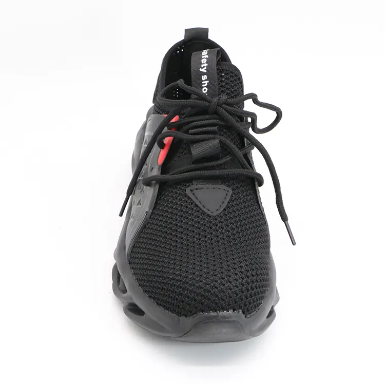 Oil Acid Resistant Non Slip Rubber Sole CE Steel Toe Men Breathable Safety Footwear Cat Construction Shoes Sport