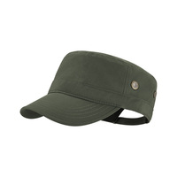 Casquette de sport réglable en coton pour hommes et femmes Logo brodé personnalisé Tissu sergé Style formel Vente en gros Casquette plate à la mode
