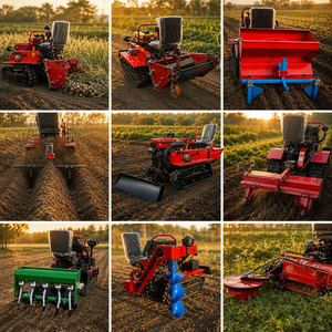 Mini Coltivatore <span class=keywords><strong>Cingolato</strong></span> Compatto 25HP 35HP con Motore Diesel Monocilindrico Raffreddato ad Acqua <span class=keywords><strong>per</strong></span> Coltivazione del Terreno e Frutteti - Product Image 5