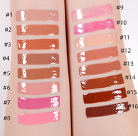 Maquillage Repulpant Lèvres Rose Rouge à Lèvres Liquide Brillant Huile Soin Repulpante Gloss Hydratant
