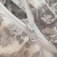 Offre Spéciale – Parure de Lit Hôtelière Style Coréen 100% Coton à Motifs Floraux avec Volants, Housse de Couette et Draps, 200 Fils/Pouce², Toutes Saisons