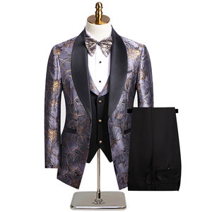 Nuovo Completo <span class=keywords><strong>da</strong></span> <span class=keywords><strong>Uomo</strong></span> Giacca Elegante Abito Formale per <span class=keywords><strong>Uomo</strong></span> - Abbigliamento Formale <span class=keywords><strong>da</strong></span> Lavoro, Completo <span class=keywords><strong>da</strong></span> Cerimonia Maschile - Product Image 5