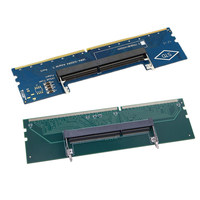 Carte de test de module de mémoire DDR3 DDR4 DDR5, adaptateur de test de RAM d'ordinateur portable vers ordinateur de bureau